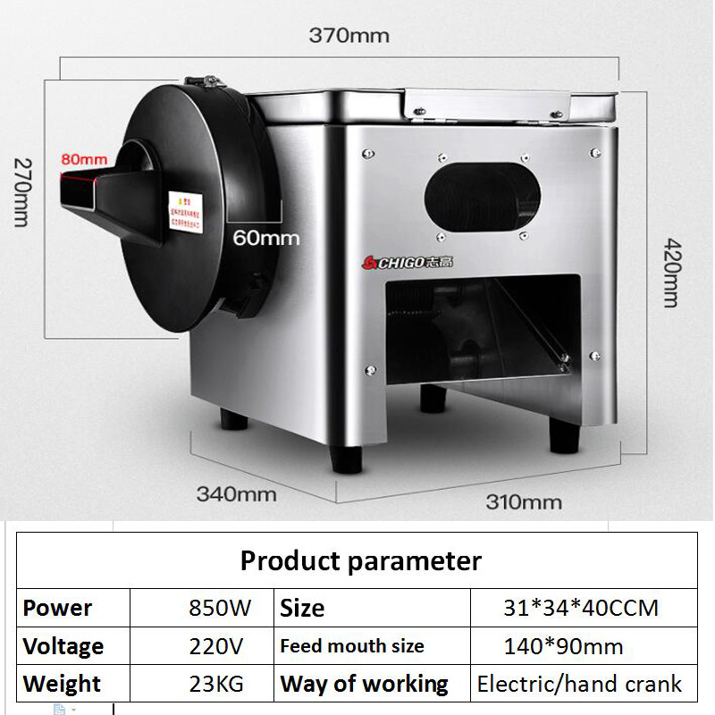 Fabrika Doğrudan Satış Ticari  - Automatic Meat Slicer Home incelemesi ve fiyatı