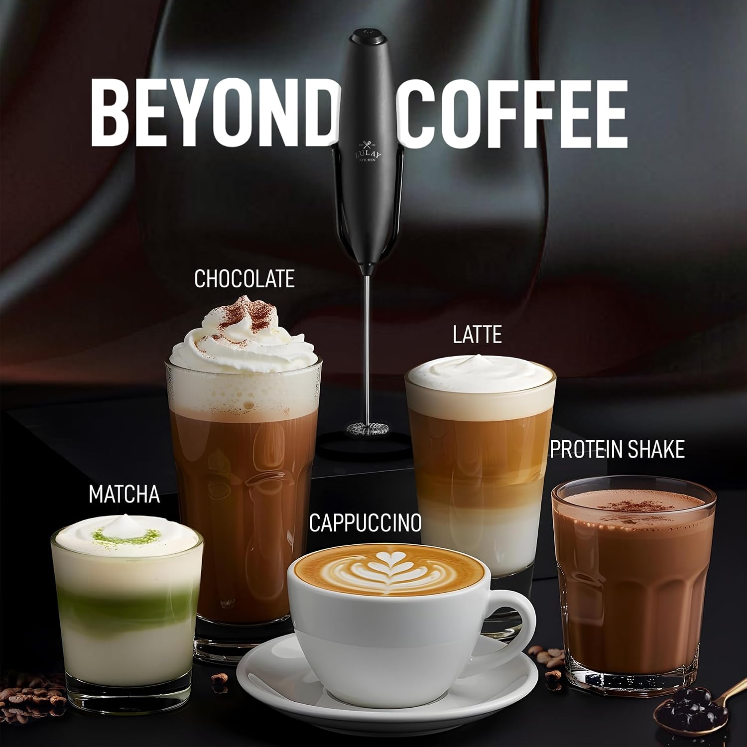 Latte Cappuccino Kahve Hediyes - Electric Milk Frother Handheld incelemesi ve fiyatı