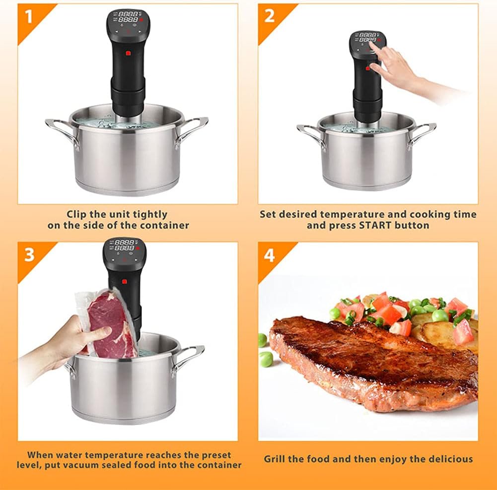 Sous Vide Makinesi Et için Has - Digital Sous Vide Precision Cooker incelemesi ve fiyatı