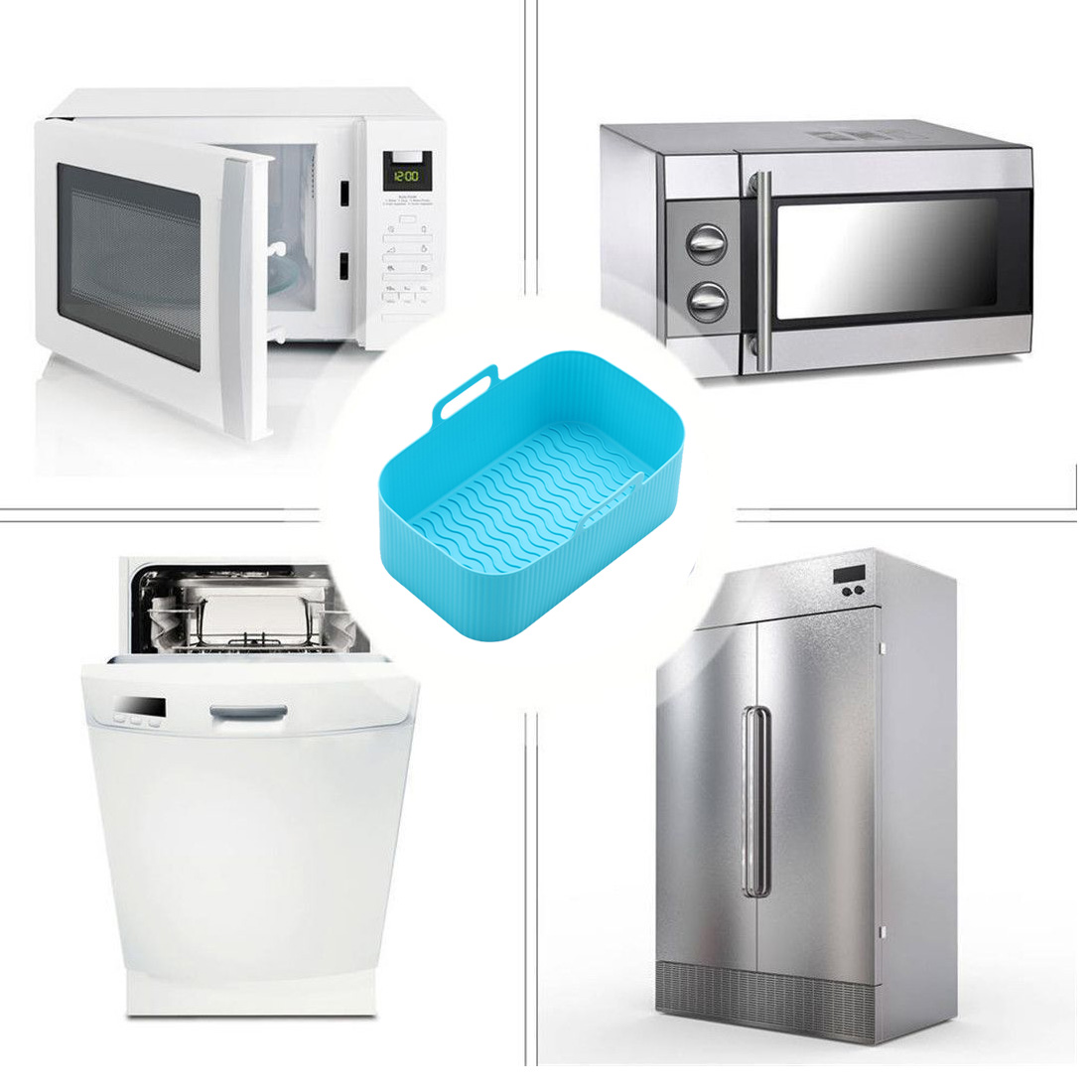 AirFryer aksesuarları hava fri - Air Fryer Silicone Pot Liner incelemesi ve fiyatı