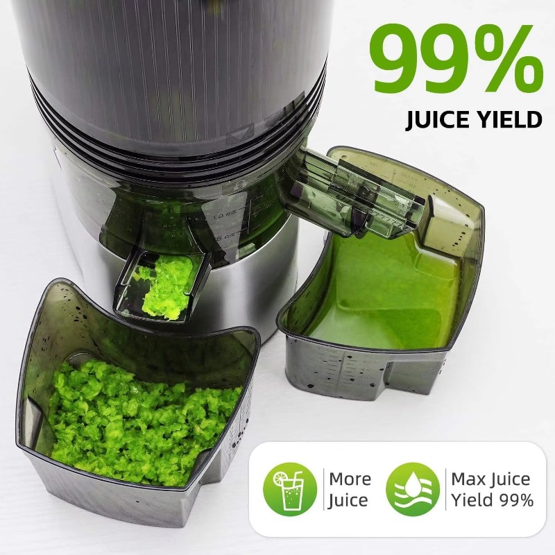 500 ml büyük besleme ağzına sa - Electric Slow Juicer Cold Press incelemesi ve fiyatı