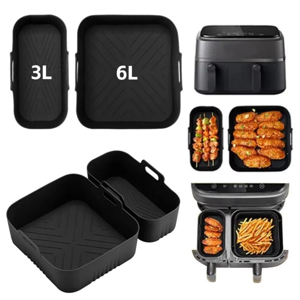 6L/3L Hava Fritözü Astarı Yapı - Air Fryer Silicone Pot Liner incelemesi ve fiyatı