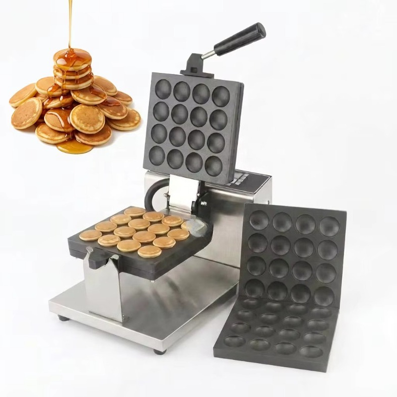Yapışmaz Poffertjes Makinesi 1 - Mini Waffle Maker Machine incelemesi ve fiyatı