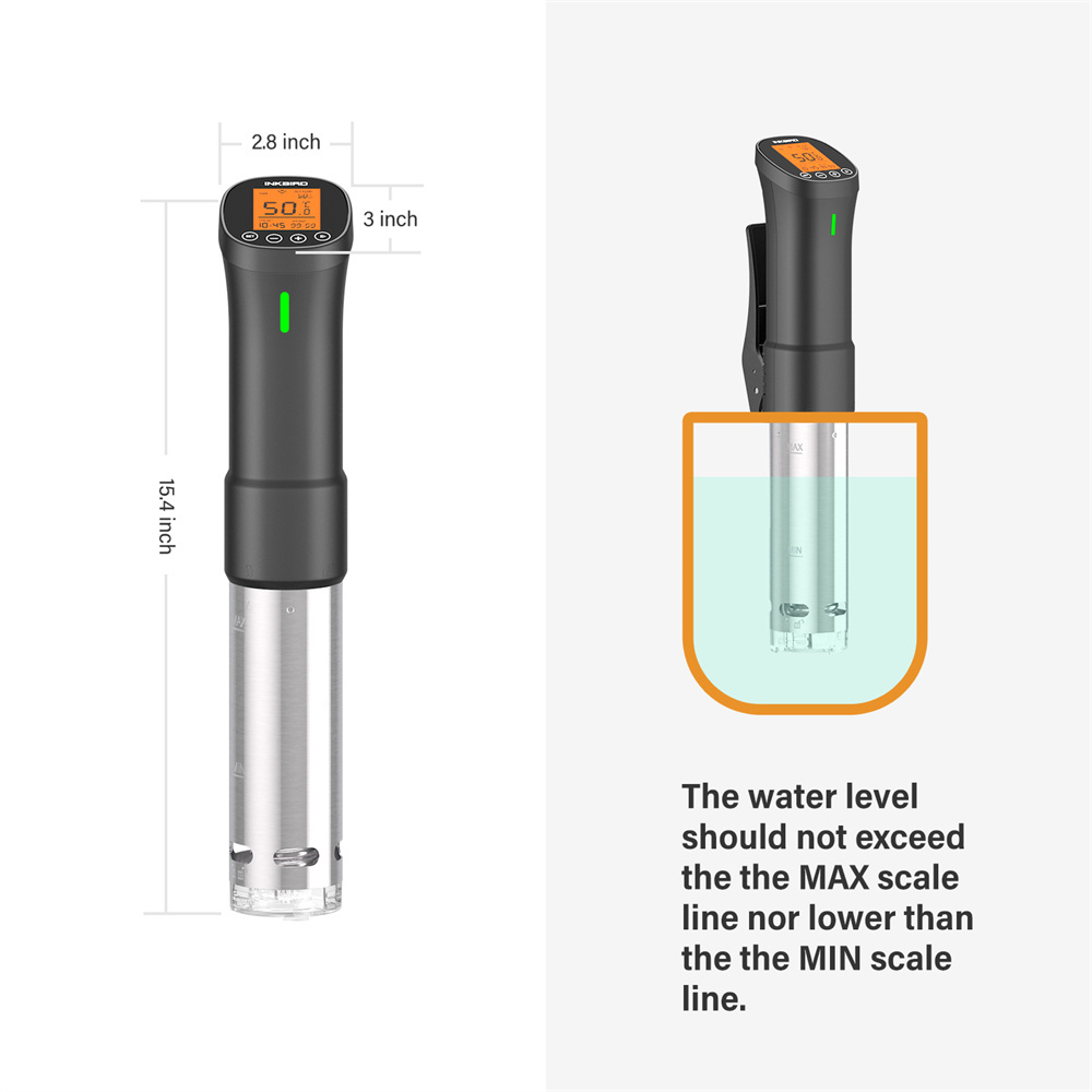 INKBIRD Mutfak Sous Vide ISV-2 - Digital Sous Vide Precision Cooker incelemesi ve fiyatı