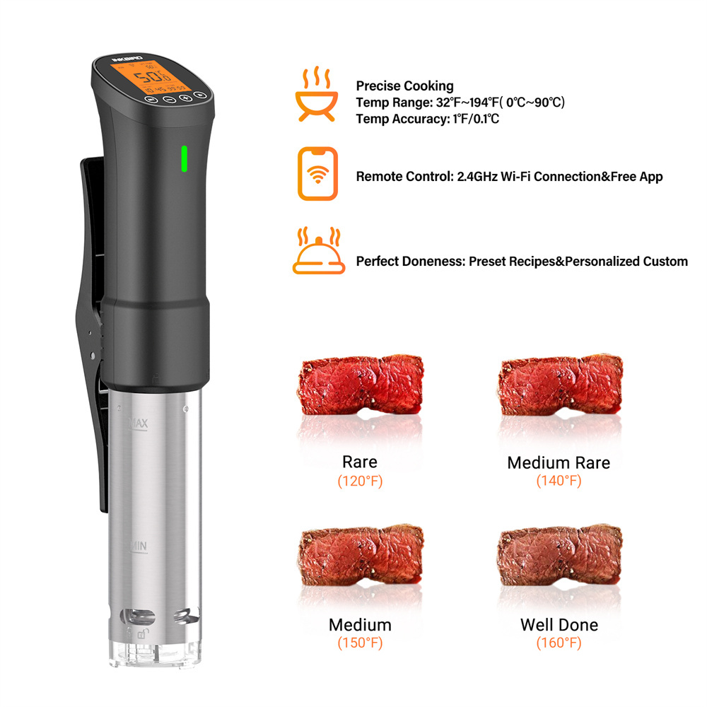 INKBIRD Mutfak Sous Vide ISV-2 - Digital Sous Vide Precision Cooker incelemesi ve fiyatı