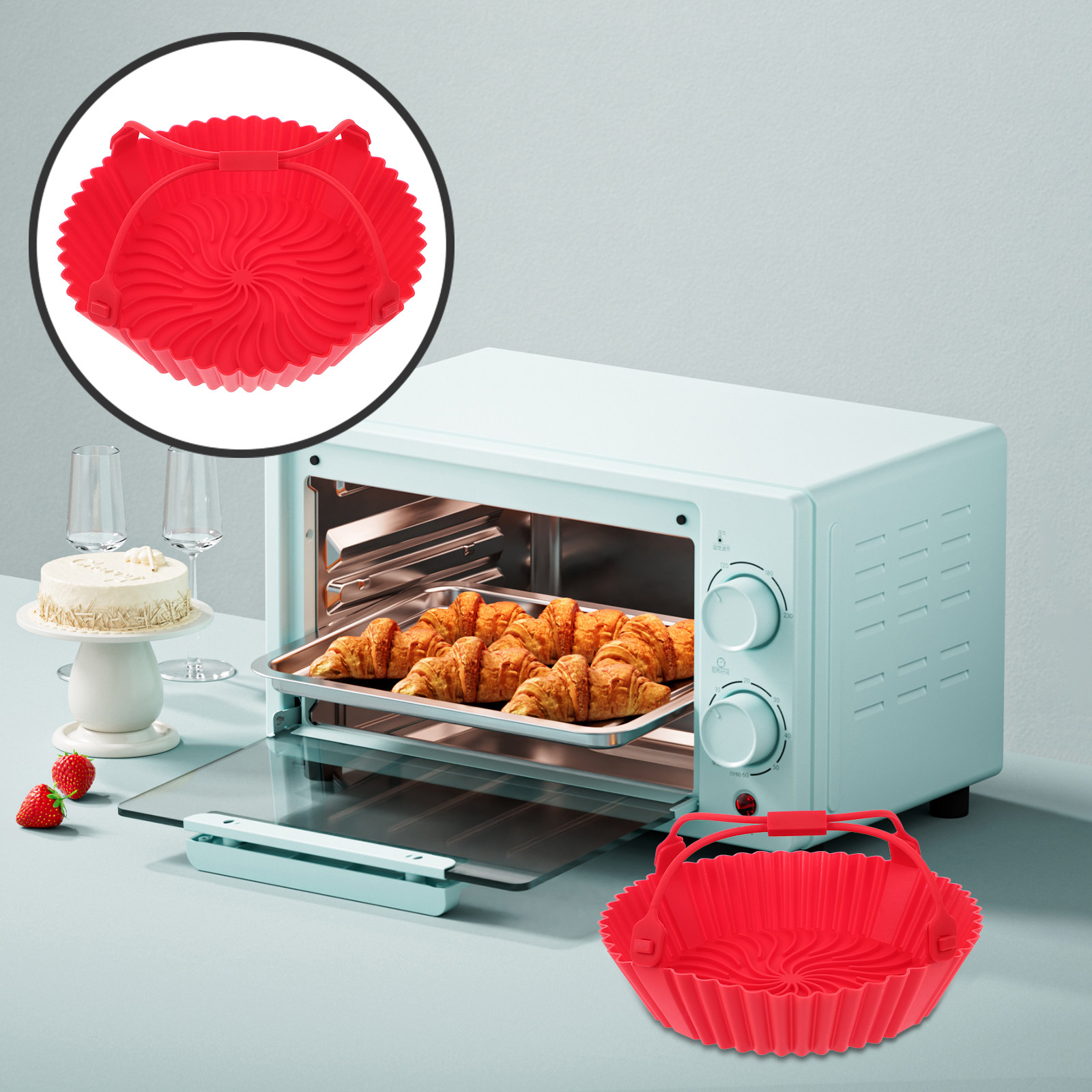 Silikon Pişirme Gereçleri Isıy - Air Fryer Silicone Pot Liner incelemesi ve fiyatı