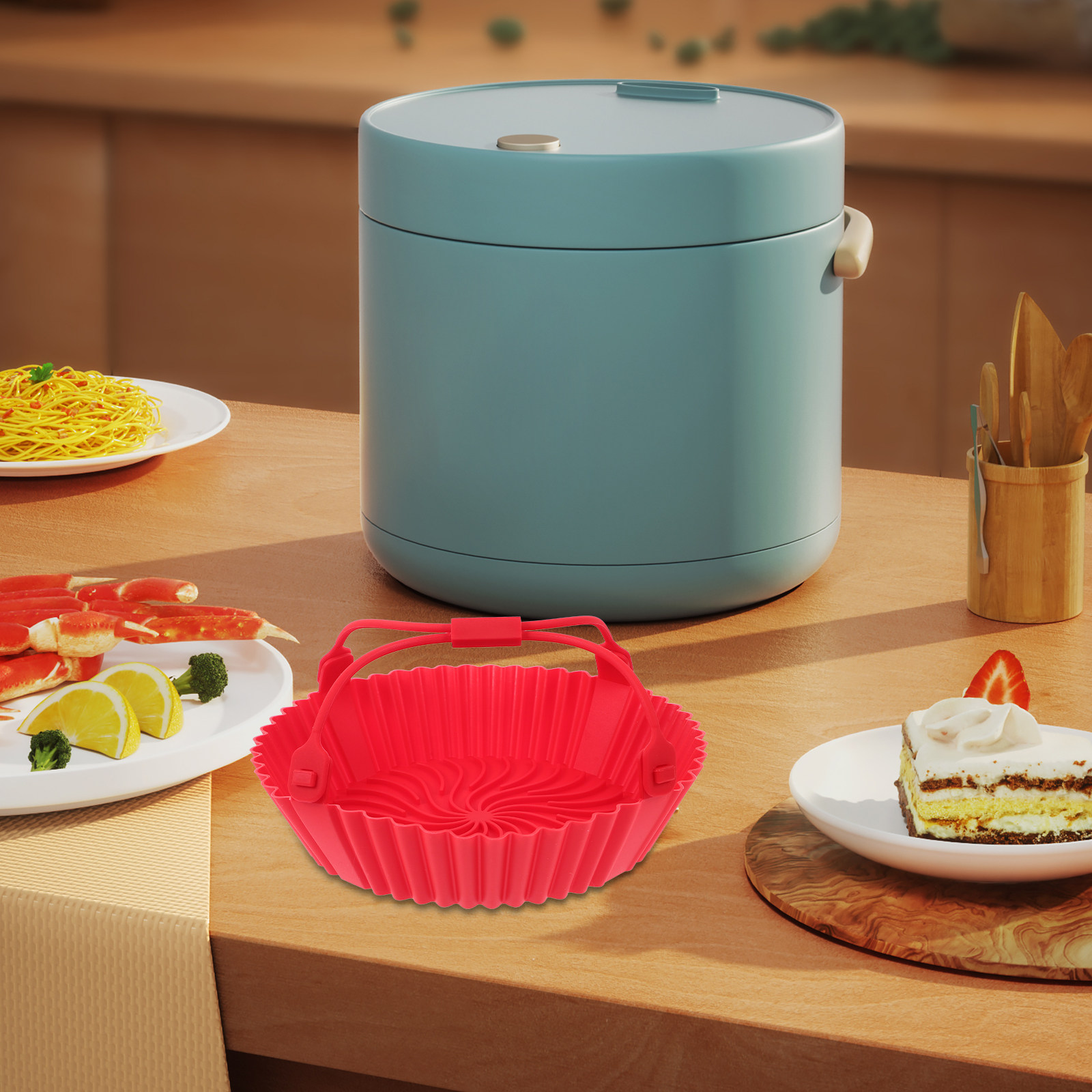 Silikon Pişirme Gereçleri Isıy - Air Fryer Silicone Pot Liner incelemesi ve fiyatı