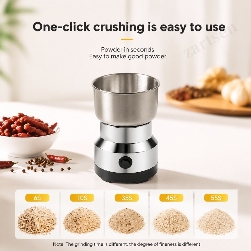 Mutfak Çok Fonksiyonlu 4 Bıçak - Coffee Bean Grinder Electric incelemesi ve fiyatı