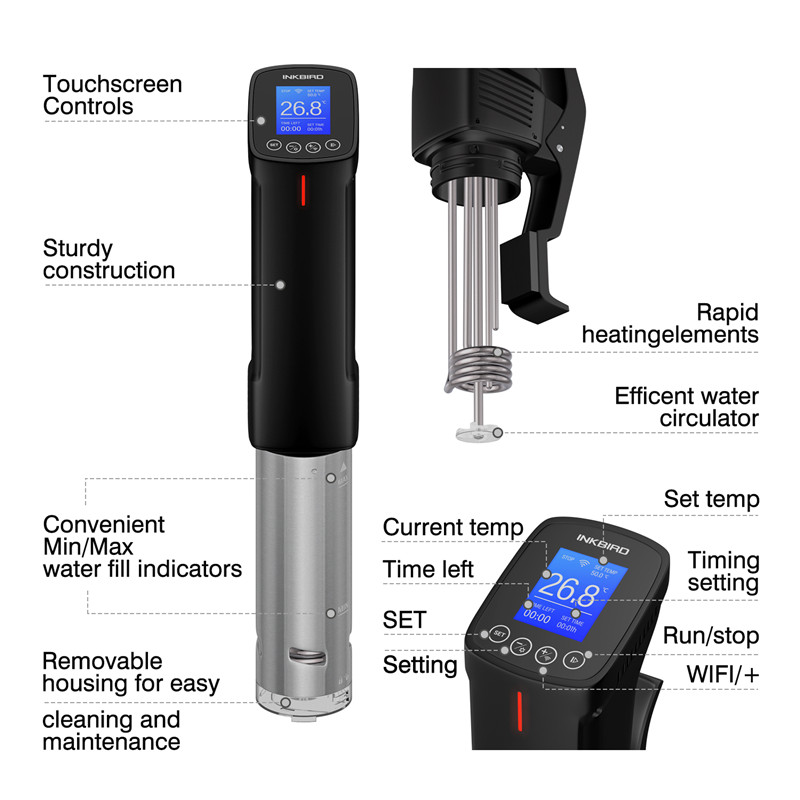 INKBIRD Sous Vide WI-FI mutfak - Digital Sous Vide Precision Cooker incelemesi ve fiyatı