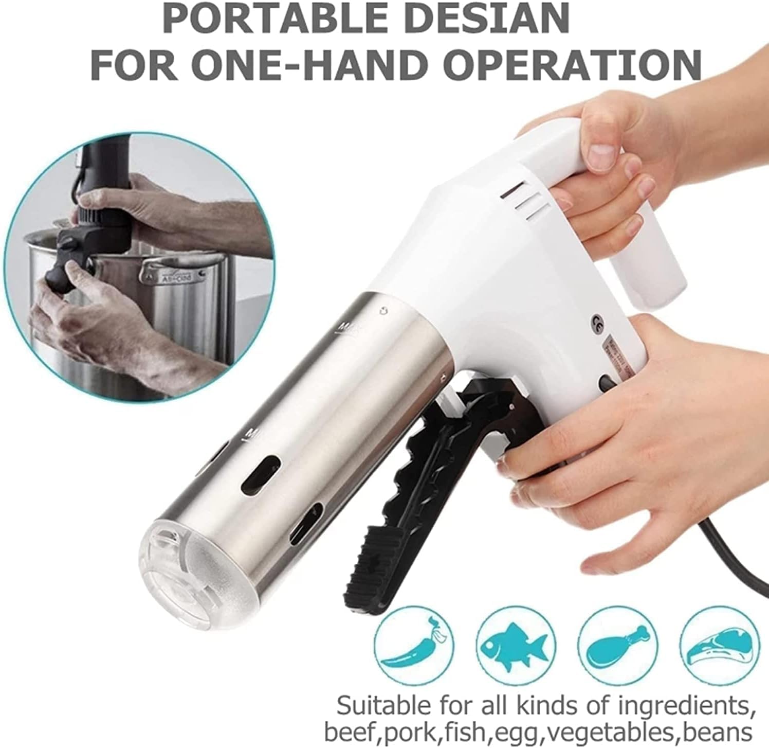SmartChef Sous Vide Makinesi 1 - Digital Sous Vide Precision Cooker incelemesi ve fiyatı
