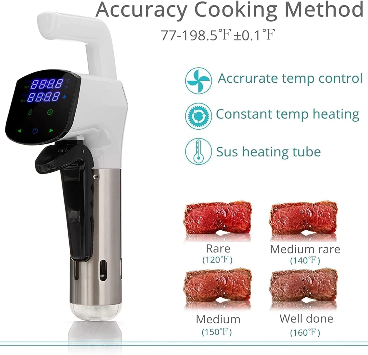 SmartChef Sous Vide Makinesi 1 - Digital Sous Vide Precision Cooker incelemesi ve fiyatı