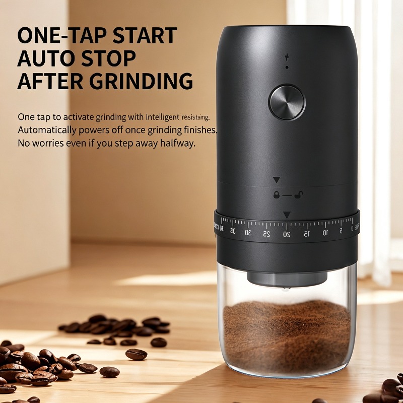 Taşınabilir USB Elektrikli Caf - Coffee Bean Grinder Electric incelemesi ve fiyatı