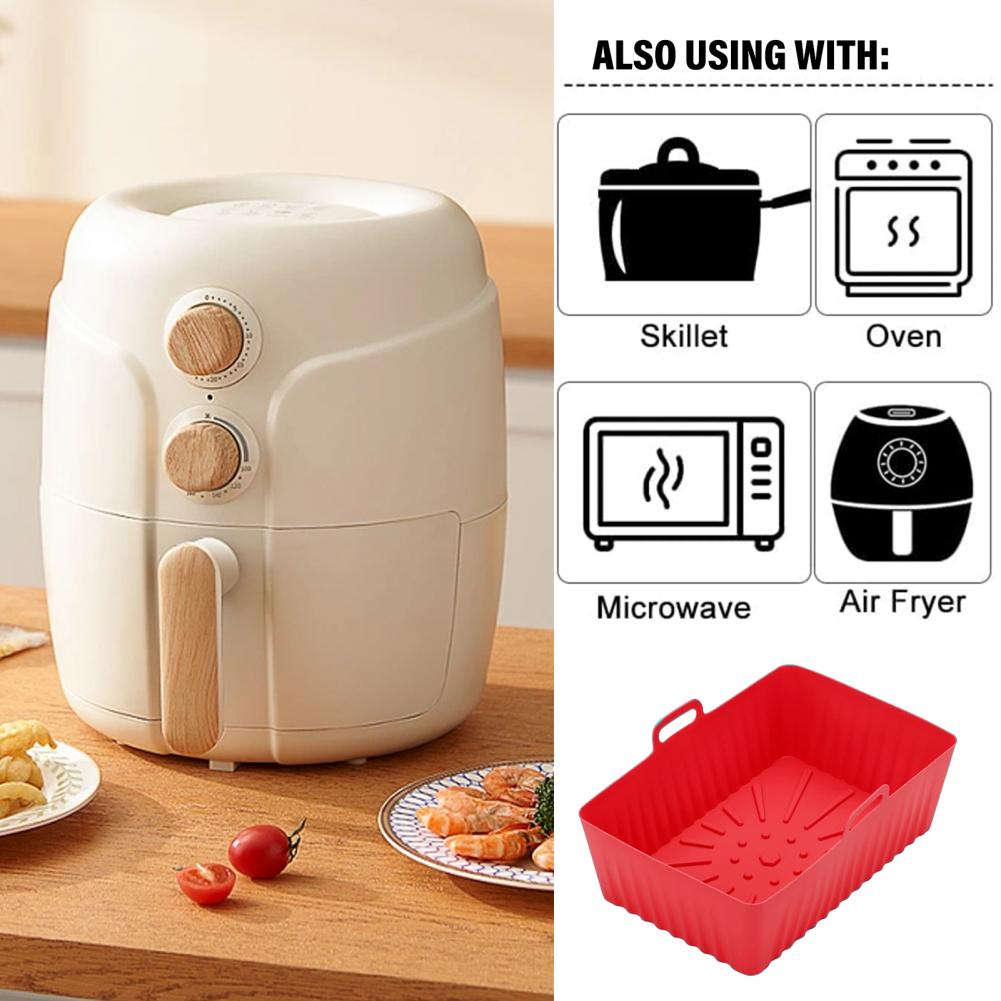 Hava Fritözleri Tavası Kullanı - Air Fryer Silicone Pot Liner incelemesi ve fiyatı