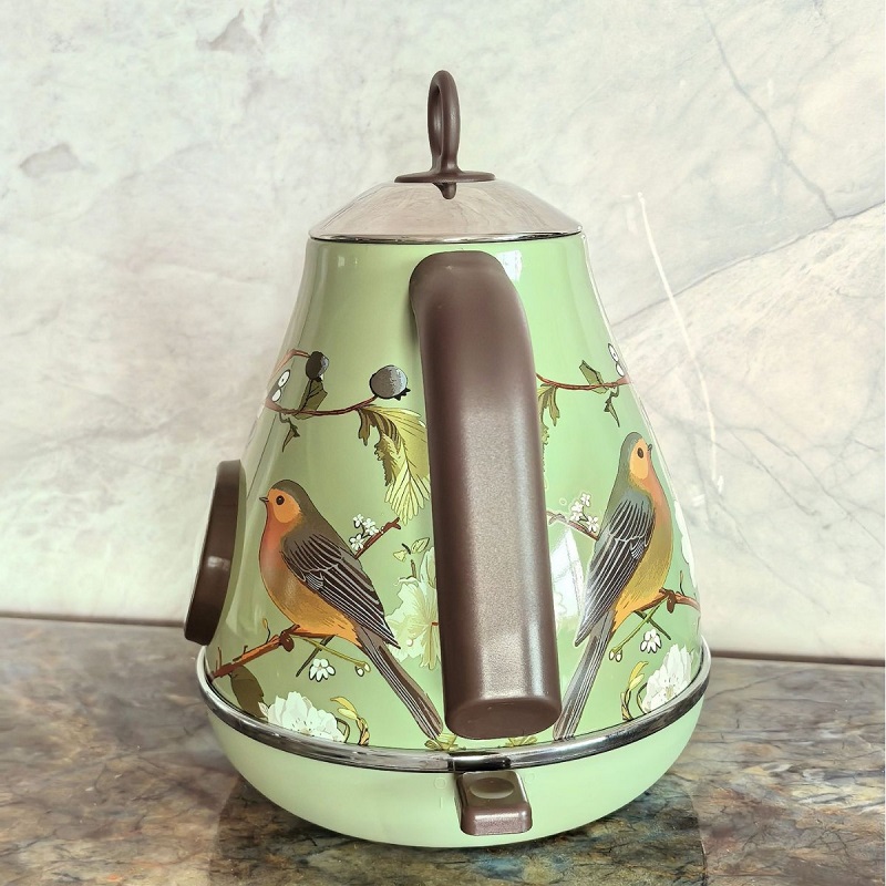 1.7L Retro Pembe Çiçek Desenli - Electric Kettle Temperature Control incelemesi ve fiyatı