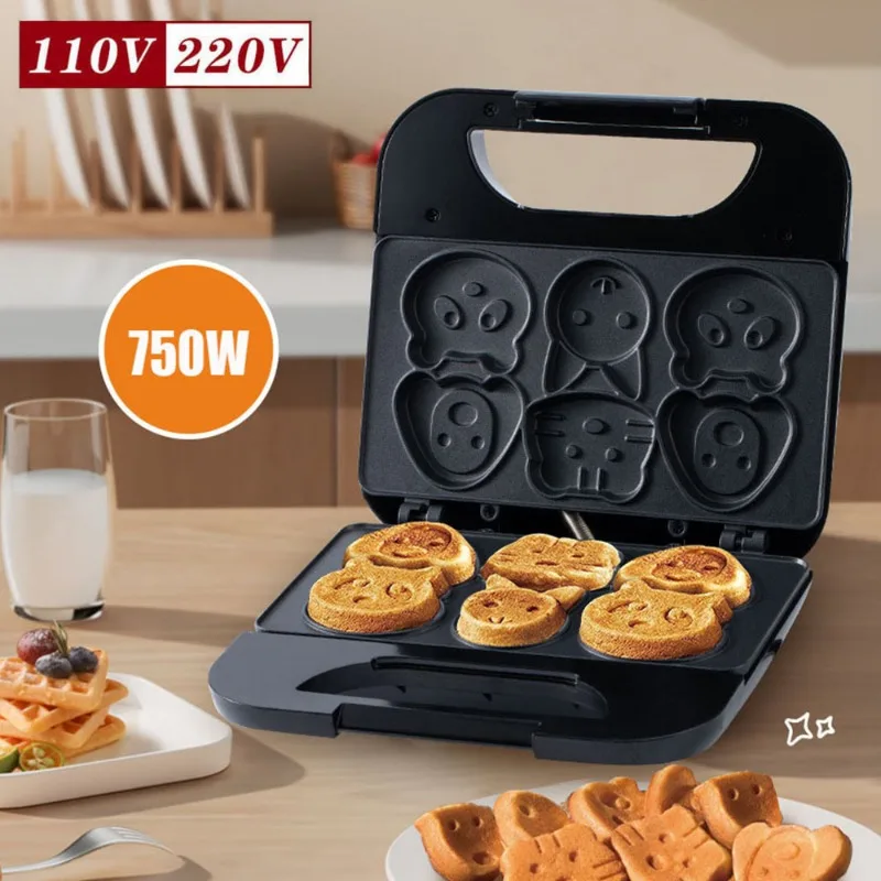 Ev Tipi Karikatür Bisküvi Maki - Mini Waffle Maker Machine incelemesi ve fiyatı